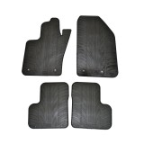 Set covorase auto din cauciuc Fiat 500X 02.2015-, Jeep Renegade 02.2015-, Negru, Gledring, 4 buc.