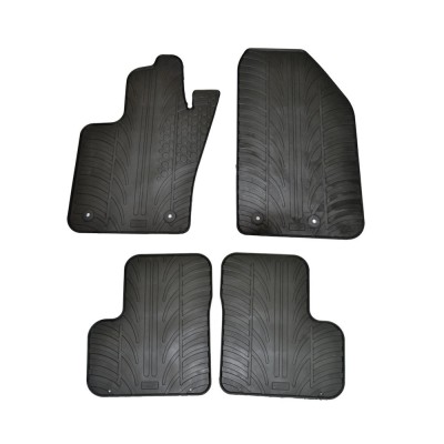 Set covorase auto din cauciuc Fiat 500X 02.2015-, Jeep Renegade 02.2015-, Negru, Gledring, 4 buc. AutoDrive ProParts foto