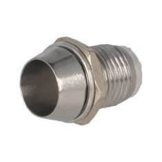 Montura pentru LED 5mm crom alama incastrat L2 10mm