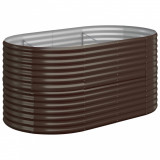 Cumpara ieftin Strat inaltat gradina 152x80x68 cm otel galvanizat