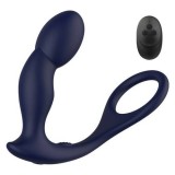Dopuri cu vibratii - Rev-Pro Masator pentru Prostata din Silicon cu Telecomanda Capat Bombat pentru Stimularea Prostatei, Loving Joy