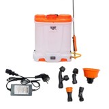 Cumpara ieftin Pulverizator electric , 30 W, capacitate rezervor 18 litri, presiune 6 bar, debit 2.9 l/min, acumulator 12 V, 8 Ah, cu 5 duze stropire
