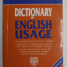 DICTIONARY OF ENGLISH USAGE by BETTY KIRKPATRICK , 2002