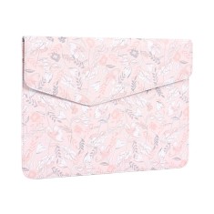 Husa laptop 13-14 din piele CanvasArtisan, roz, E4-P03 foto