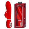 Pretty Love Prescott Red Vibrator pentru Stimulare Intensă, Orion