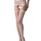 Dres decupat Passion S027, cu decupaje, alb, model floral, S-L (DB)