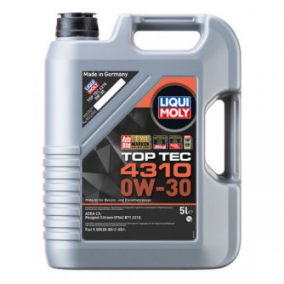 Ulei de motor Liqui Moly Top Tec 4310 0W-30 5L foto