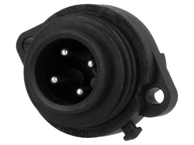 Conector Circular 4 PIN Terminal cu Șurub 400V foto
