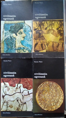 Nicolas Platon / CIVILIZAȚIA EGEEANA - 4 volume foto