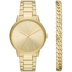 Ceas Dama, Armani Exchange, Cayde AX7144SET, Set cu Bratara - Marime universala foto