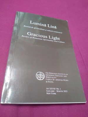 LUMINA LINA-REVISTA DE SPIRITUALITATE SI CULTURA ROMANEASCA /NOUA foto