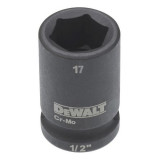 Cumpara ieftin Cheie tubulara de impact 1/2 DeWalt 17 mm - DT7535