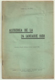 I.C.Filitti / ALEGEREA DE LA 24 IANUARIE 1859, editie 1932