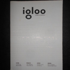 IGLOO. REVISTA DE HABITAT si ARHITECTURA, NR. 170, FEBRUARIE-MARTIE 2016