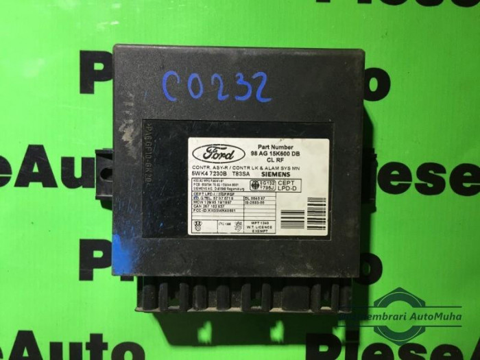 Calculator confort Ford Focus (1998-2004) [DAW, DBW] 98AG15K600DB