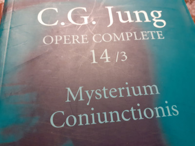 OPERE COMPLETE VOL 14/3 - MYSTERIUM CONIUCTIONIS - C. G. JUNG, ED TREI, 2006 foto