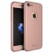 Husa IPAKY Fashion Style - Full Protection 360 Decupata - Iphone 7 (Rose Gold) cu Folie Protectie Ecran