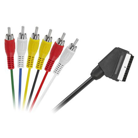 CABLU SCART-6RCA 3.0M