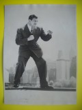 HOPCT 543 L - FOTOGRAFIE VECHE-D= 18/13 CM- JOE BAKSI- CAMPION BOX -SPORT-1947-FOTO AGENTIA NEW YORK TIMES PHOTOS 1947