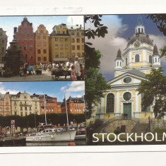 FA35-Carte Postala- SUEDIA - Stockholm, circulata 2018