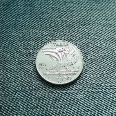 50 Centesimi 1941 Italia foto