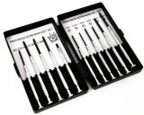 Cumpara ieftin Set surubelnite de precizie, 11 piese, varfuri in cruce si plate, cutie depozitare