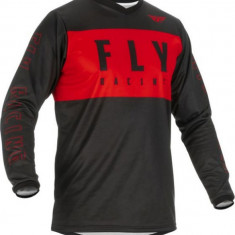 Tricou cross/enduro Fly Racing F-16, negru/rosu, marime 2XL