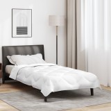 vidaXL Plapumi &amp; Pături Alb 135 x 220 cm Microfibră