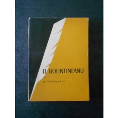 D. PACURARIU - D. BOLINTINEANU