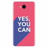 Husa silicon pentru Huawei Y6 2017, Yes You Can