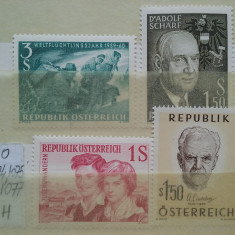 1960- Austria-Mi1074-1077-4val.-MNH