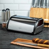 Cutie pentru paine, argintiu, 36x24x15 cm, KingHoff