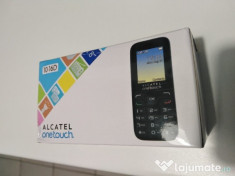 Vand Telefon mobil Alcatel, Dual SIM, Negru,nou nout. foto