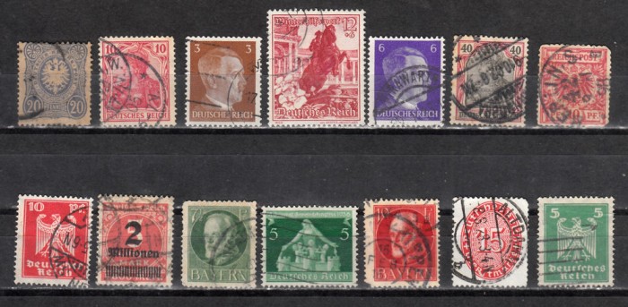 A7 T4 98 - Timbre foarte vechi - Germania