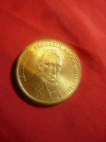 Medalie - Personalitate Istorica Danemarca Fr.Adolf Holenstein ,bronz ,d=3,5cm, Europa