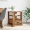 vidaXL Dulap de noapte Lemn vechi 50 x 50 x 60 cm Lemn compozit 881408
