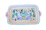 VAS VINTAGE DIN CERAMICA DERUTA ORVIETO GREEN