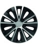 Set capace roti 15` silver&amp;black rapide 4buc