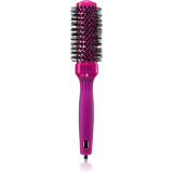 Olivia Garden Expert Shine Hot Pink perie cu ventilatie pentru păr lung 1 buc