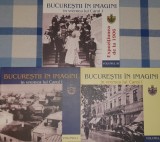 Bucurestii in Imagini in Vremea lui Carol I (3 volume) Albume Monumente, Edificii, Infrastructura, Institutii, Universitate