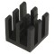 Radiator Aluminiu Negru 10x10x10mm