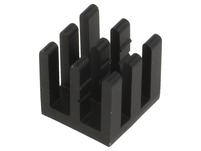 Radiator Aluminiu Negru 10x10x10mm