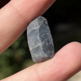 Safir albastru cristal natural unicat c35, Stonemania Bijou