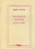 Iulian Negrila, 1987 Insemnari despre scriitori