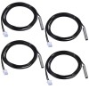 Set 4 bucăți Sondă NTC 10K &ndash; Senzor NTC pentru Boiler, Centrală, Aer Condiționat și Arduino, Zella