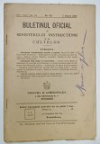 BULETINUL OFICIAL AL MINISTERLUI INSTRUCTIUNII SI AL CULTELOR , ANUL XVIII , VOLUMUL XX , NUMARUL 431 , 1 AUGUST , 1914
