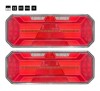Set Stopuri Neon Semnal Dinamic 35x13 cm, 12-24V, ECE R3/R6/R7/R23/R38, E-Mark E9, IP67, Remorca