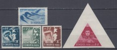ROMANIA 1948 LP 230 U.T.M. SERIE SARNIERA foto