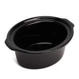 Vas Ceramică Slow Cooker Heinner HR-POT35CR, Aluminiu Teflonat, Bol pentru HSck-C35CR