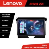 Navigatie Ford Ranger Lenovo Kit-574 8 core QLED 2K 12+256 360 Android Waze USB Navigatie Internet Youtube Radio CarStore Technology